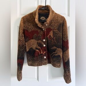 Vintage Horse Cardigan